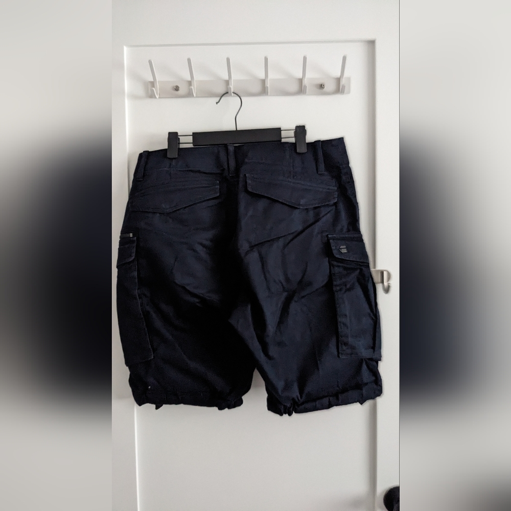 G Star cargo shorts navy